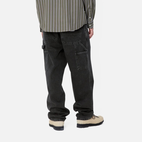 Carhartt WIP, Single Knee Pant - Denim, Black (Stone Washed), 29 x 32 - Picture 9 of 10